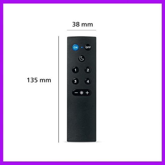 Bombilla Philips LED Inteligente RGB A60 E27 con Mando a Distancia Pack 2 Unidades