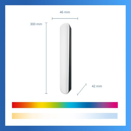 Barre LED intelligente Philips Smart Lighting RGBIC WiFi App WiZ Connect
