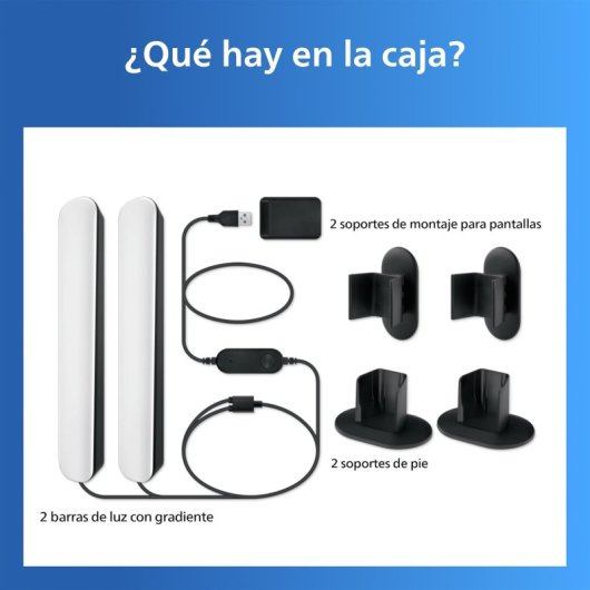 Barre LED intelligente Philips Smart Lighting RGBIC WiFi App WiZ Connect