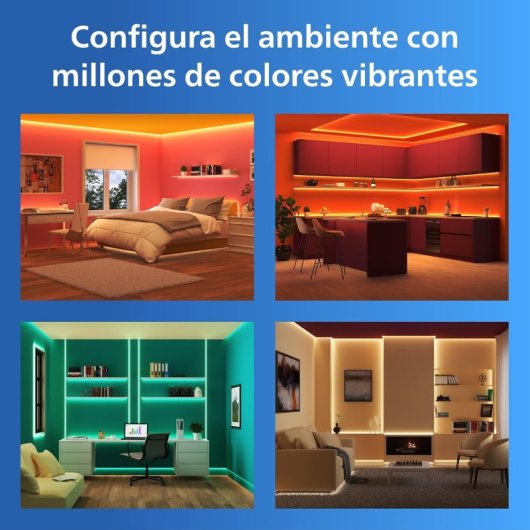 Fita LED inteligente Philips Connected by WiZ 5 m RGB WiFi