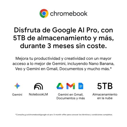 Portátil Acer Chromebook 314 CBOA314-2H 14" MediaTek Kompanio 540 4GB 64GB eMMC ARM Mali Chrome OS