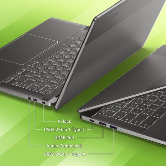 Ordinateur portable Acer Chromebook Plus 514 CB514-3H 14" AMD Ryzen 5 8GB 128GB SSD Radeon Chrome OS