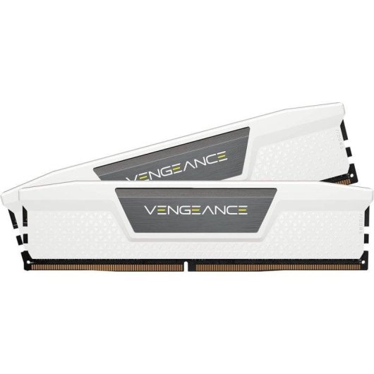 Mémoire RAM Corsair Vengeance DDR5 32Go 2x16Go 6000MHz CL38 Intel XMP 3.0 AMD EXPO Blanc