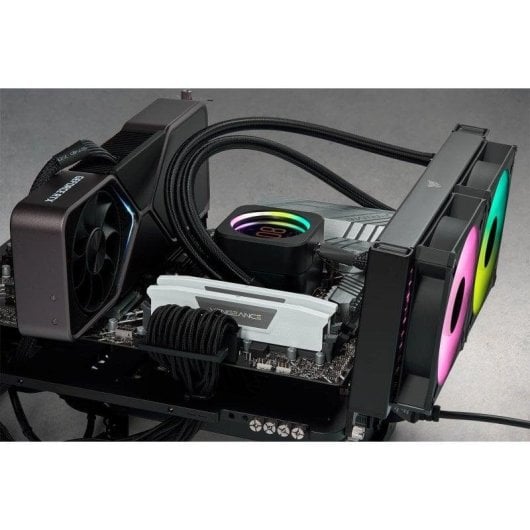 Mémoire RAM Corsair Vengeance DDR5 32Go 2x16Go 6000MHz CL38 Intel XMP 3.0 AMD EXPO Blanc