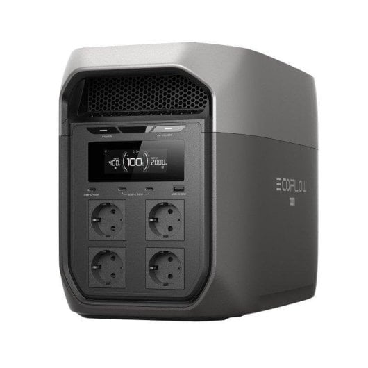 Pack Estación de energía EcoFlow DELTA 3 Max 2048Wh + Panel Solar Portátil EcoFlow 400W