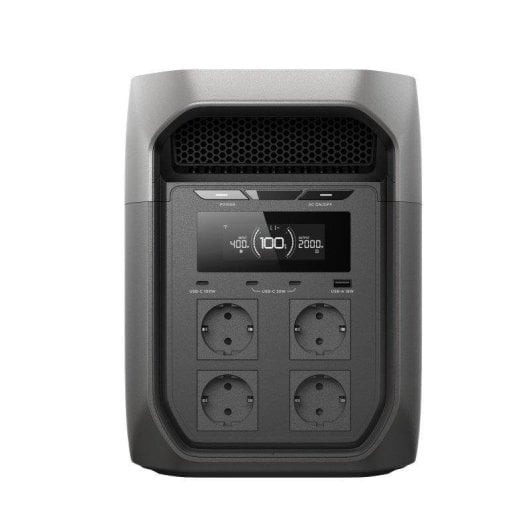 Pack Estación de energía EcoFlow DELTA 3 Max 2048Wh + Panel Solar Portátil EcoFlow 400W