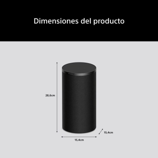 Soundbar Sony Bravia Theatre Rear 9 6.0 180W Kabellos Schwarz Dolby Atmos