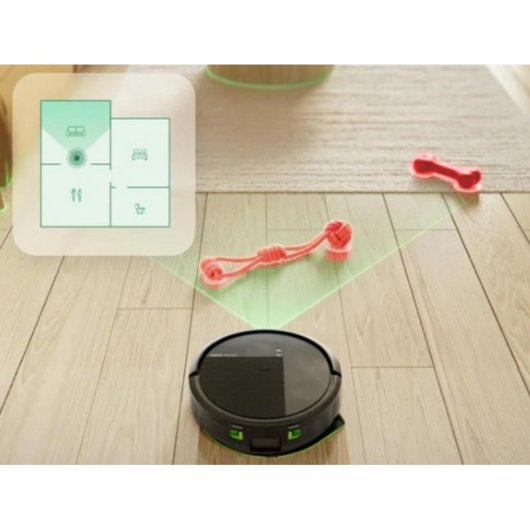 Robot Aspirapolvere e Lavapavimenti iRobot Roomba 115 Combo Navigazione LiDAR 15.000 Pa