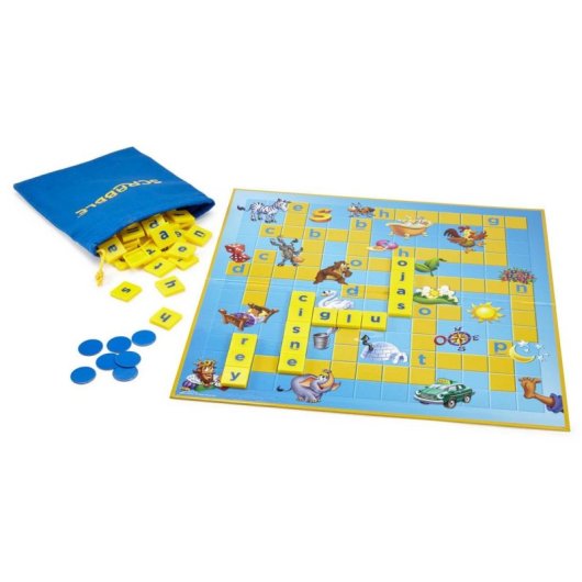 Scrabble Junior Mattel Juego de Mesa Familiar para Niños (6-10 años)