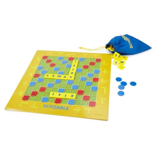 Scrabble Junior Mattel Juego de Mesa Familiar para Niños (6-10 años)