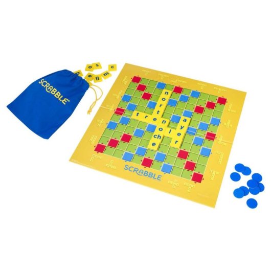 Scrabble Junior Mattel Juego de Mesa Familiar para Niños (6-10 años)