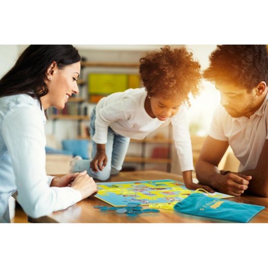 Scrabble Junior Mattel Juego de Mesa Familiar para Niños (6-10 años)