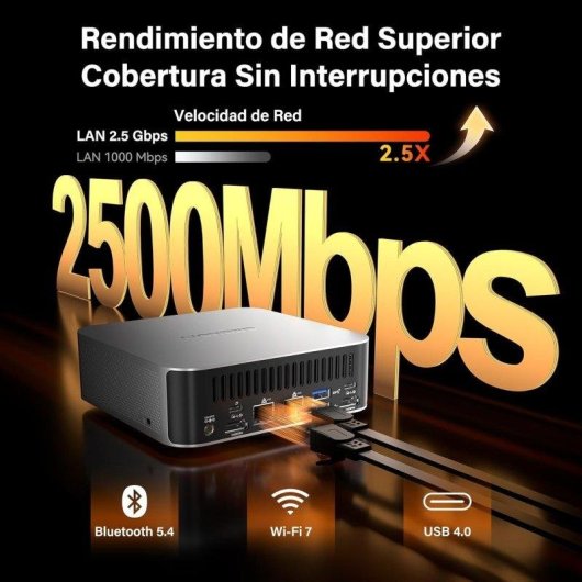 Mini PC GEEKOM A9 Max AMD Ryzen AI 9 HX 470 32GB 2TB SSD Radeon 890M Windows 11 Pro