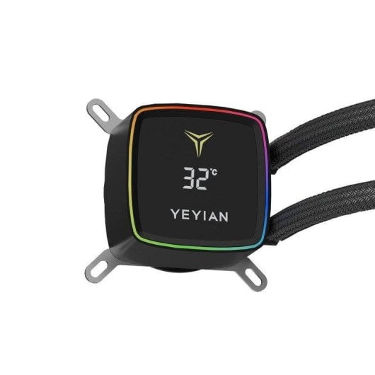 Refrigeración líquida Yeyian Cryostar 360 395x120x27 mm 3 ventiladores ARGB