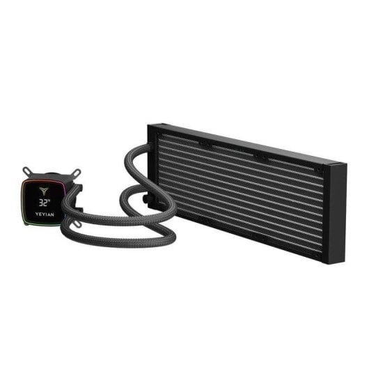 Refrigeración líquida Yeyian Cryostar 360 395x120x27 mm 3 ventiladores ARGB