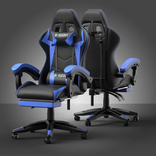 Sedia Gaming Naspaluro Poggiapiedi Ergonomico