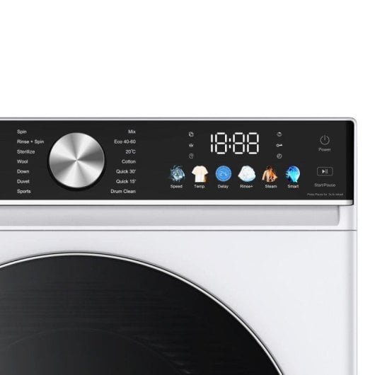 Lavadora Svan SL12401AIDVB Carga Frontal 12 Kg 1400 rpm A Blanca Vapor Stop&Go