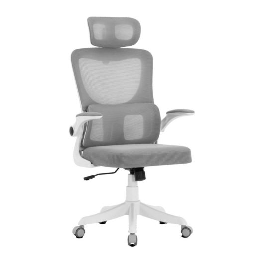 Sedia da ufficio Offy Lyma Grey in rete