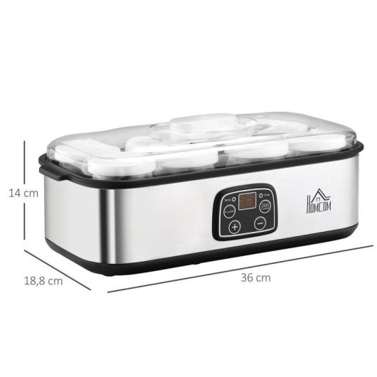 Yoguriera Welltin 25W 1,44L 8 barattoli