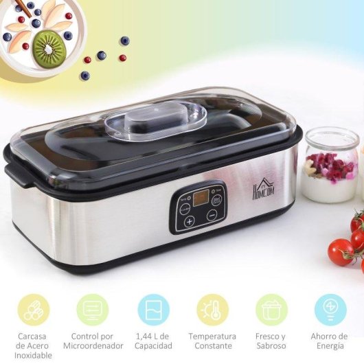 Yoguriera Welltin 25W 1,44L 8 barattoli