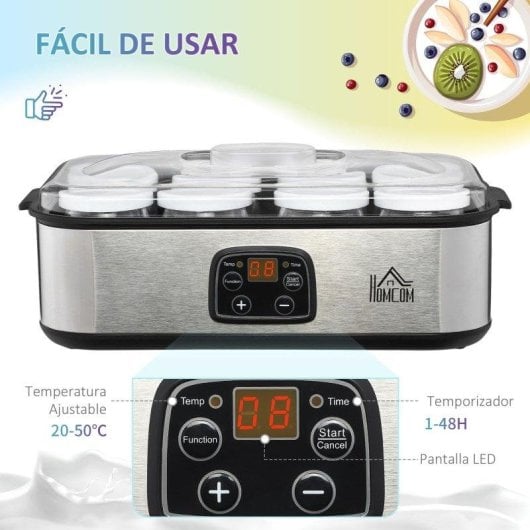 Yoguriera Welltin 25W 1,44L 8 barattoli