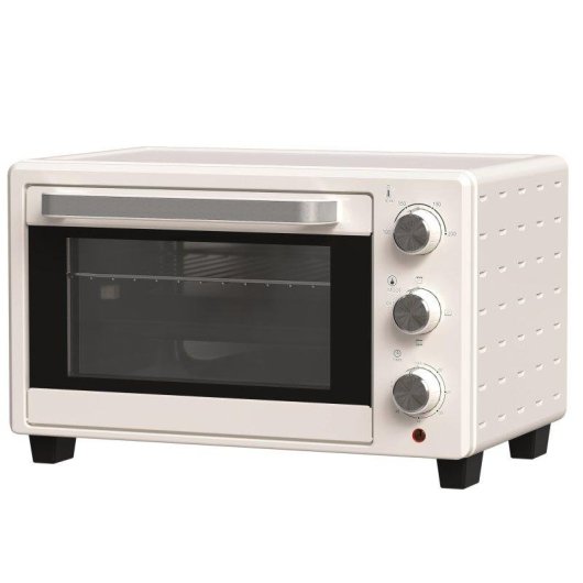 Fornetto Elettrico Welltin 800-085V90CW 21L 1400W Timer 60min Crema