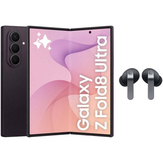 Samsung Galaxy Z Fold8 Ultra 5G 12GB 256GB 8.0" Viola Notte + Auricolari Galaxy Buds4 Pro Neri