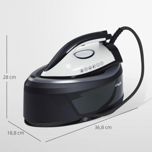 Centro de planchado Welltin T1008-01-05145 2800W suela cerámica 2L azul