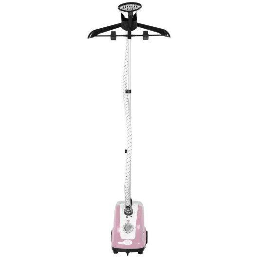 Plancha Vertical Welltin 1800W 1,4L con 11 Temperaturas Ajustables Rosa