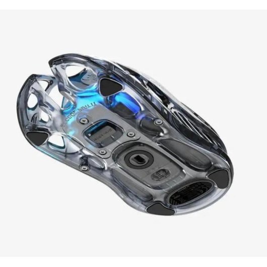 Ratón GravaStar Mercury M2 Wireless Gaming 26000 DPI Nero Trasparente RGB