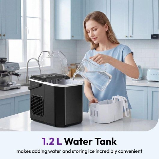 Machine a glace Autrucker 12 kg/24 h Auto-nettoyante