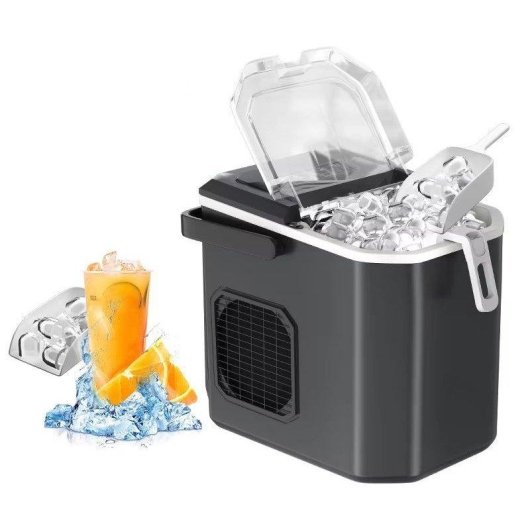 Máquina de hielo Autrucker de escritorio 12 kg/24 h autolimpieza silenciosa