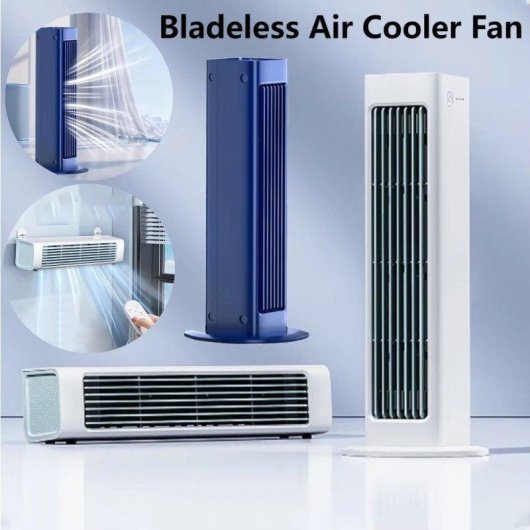 Ventilador Torre Sin Aspas Autrucker 7W 3 Velocidades Silencioso con Mando Recargable