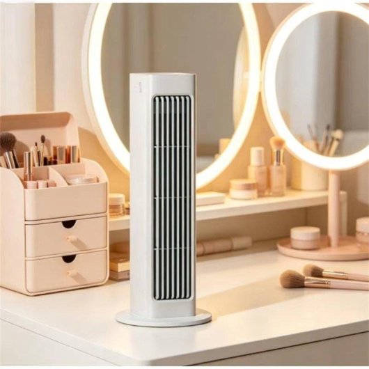 Ventilador Torre Sin Aspas Autrucker 7W 3 Velocidades Ultra Silencioso Recargable con Mando