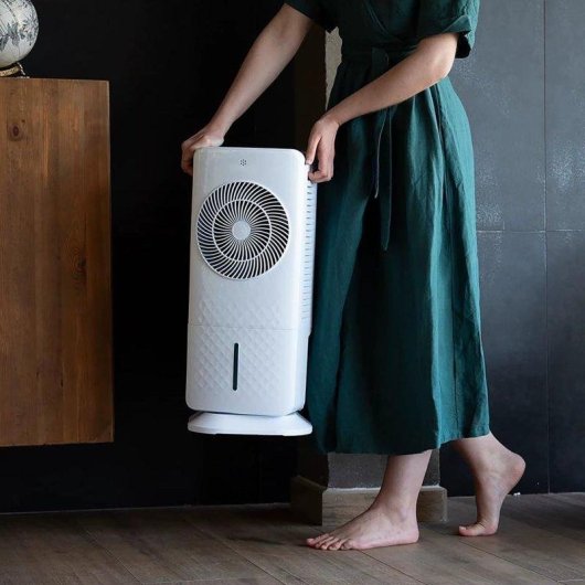 Enfriador de Aire 3 en 1 Autrucker 65W 3 Velocidades Humidificador con Depósito 5,5L Oscilante