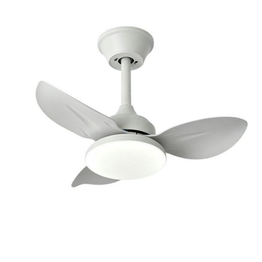Ventilateur de Plafond avec Lumière Autrucker 40W 65cm 6 Vitesses Télécommande Contrôle Intelligent