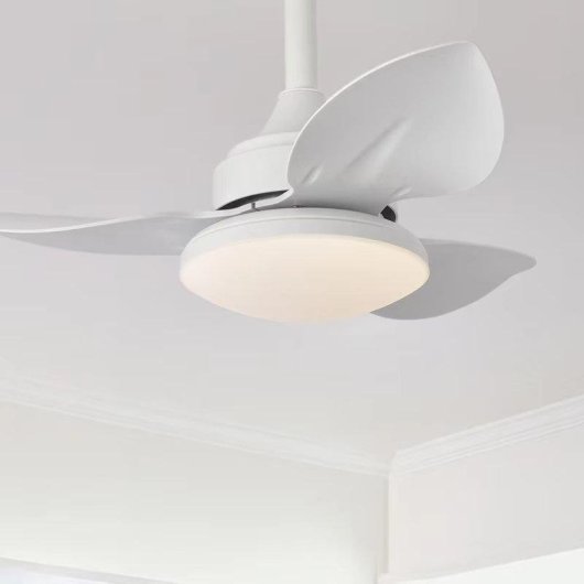 Ventilateur de Plafond avec Lumière Autrucker 40W 65cm 6 Vitesses Télécommande Contrôle Intelligent