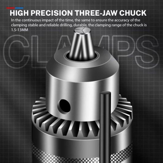 Taladro Percutor Eléctrico Autrucker 1500W 3 en 1