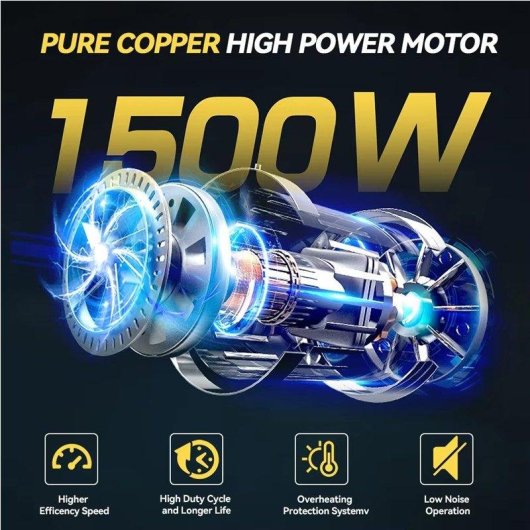 Motosierra Eléctrica Inalámbrica Autrucker 6" Compatible con Makita 18V