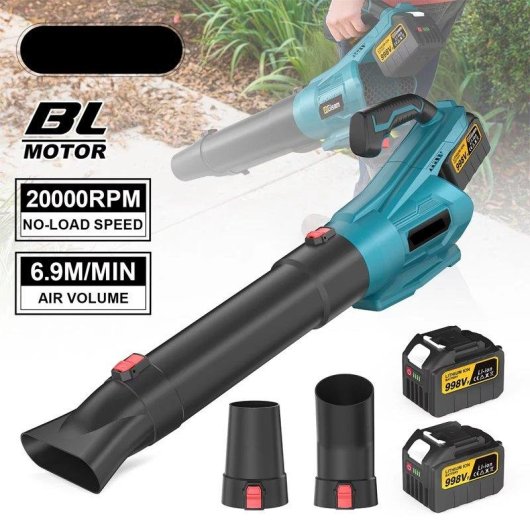 Soprador de folhas sem escovas Autrucker 20000 rpm Makita 18V