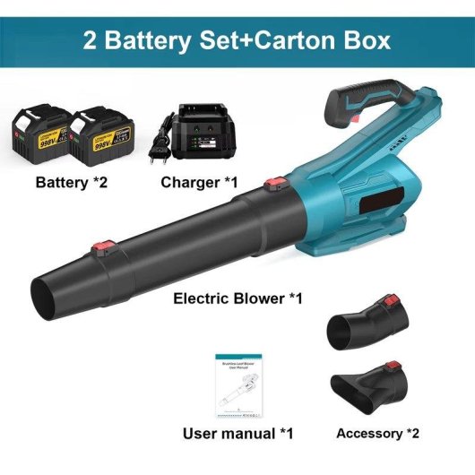 Soprador de folhas sem escovas Autrucker 20000 rpm Makita 18V