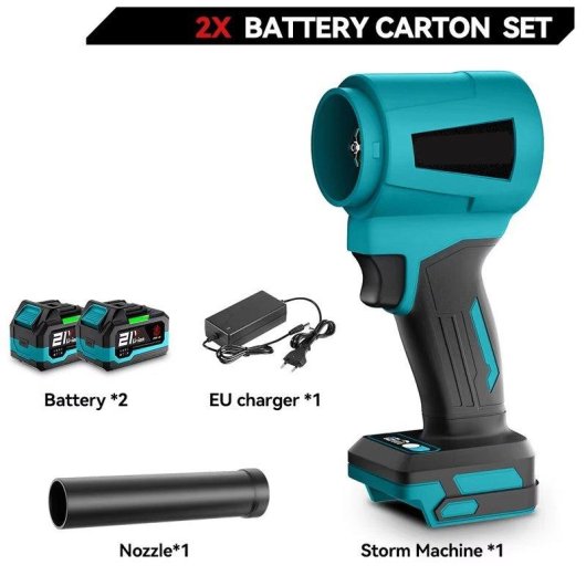 Soplador eléctrico Autrucker Jet 4000W inalámbrico 3 velocidades compacto