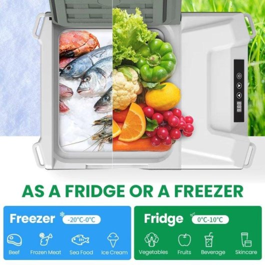 Refrigerador Portatil Autrucker 9L - 12/24V e 100-240V