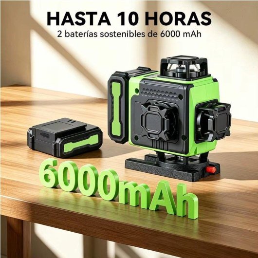 Niveau laser Autrucker 16 lignes 4D Vert autonivelant