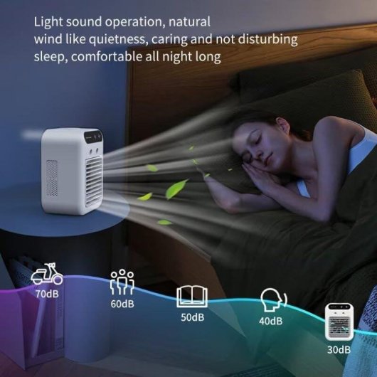 Climatizador Evaporativo Portatil Autrucker Branco