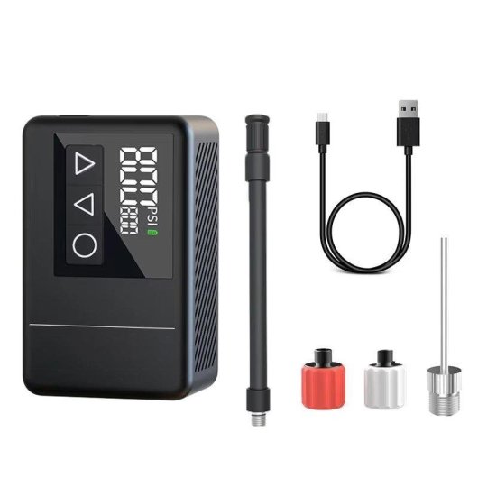 Bomba Aire Eléctrica Autrucker 120 PSI Pantalla LCD USB-C