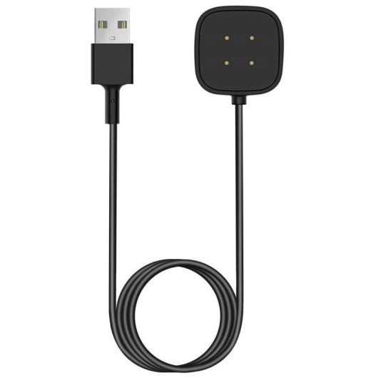 Cabo de Carregamento Magnetico USB Accetel Fitbit Sense Sense 2 Versa 3 Versa 4