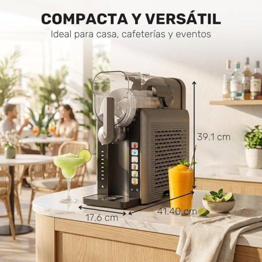 Máquina de Granizados Taurus Ice Flow 2600 200W 2,6L 6 Programas Pantalla Táctil