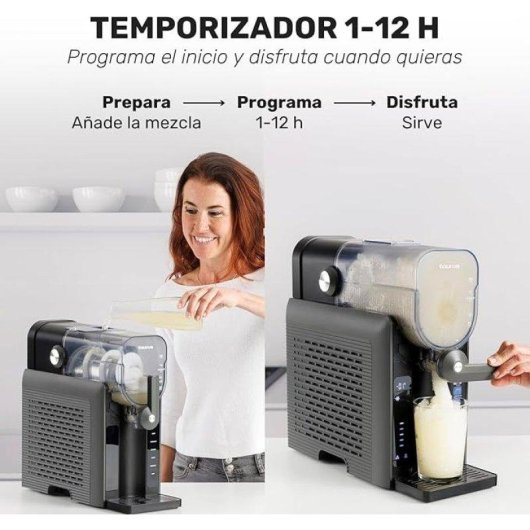 Máquina de Granizados Taurus Ice Flow 2600 200W 2,6L 6 Programas Pantalla Táctil