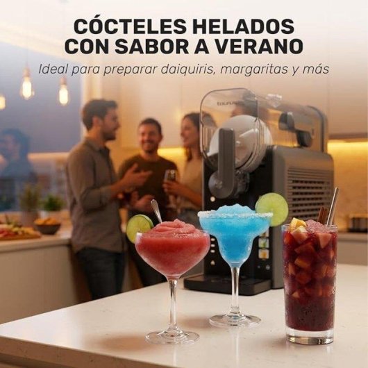 Máquina de Granizados Taurus Ice Flow 2600 200W 2,6L 6 Programas Pantalla Táctil